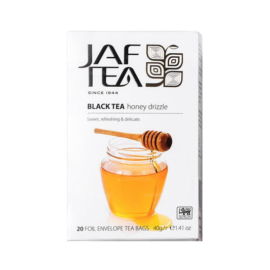Jaf Tea Black Tea Honey Drizzle Foil Envelop Tea bags (40g)