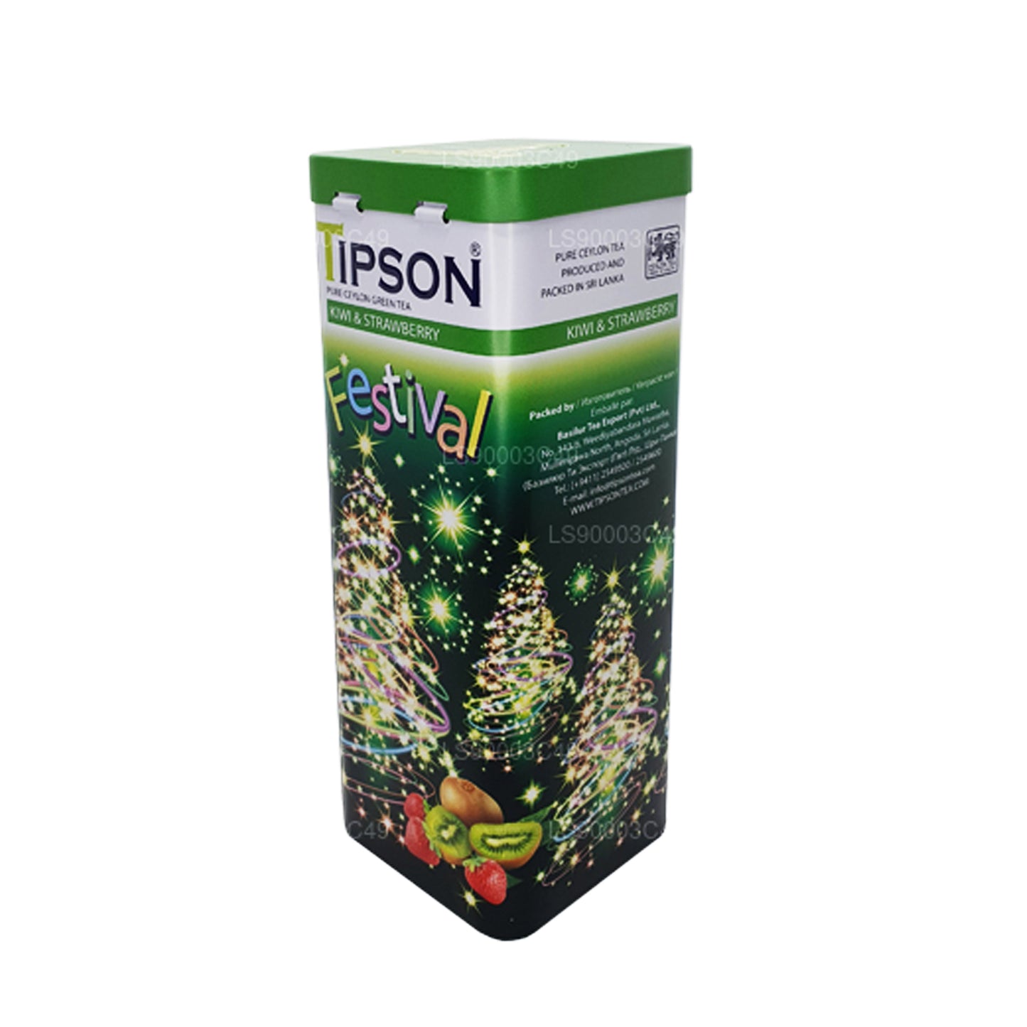 TIPSON FESTIVAL Kiwi & Strawberry gÃ¼ner Tee 75g