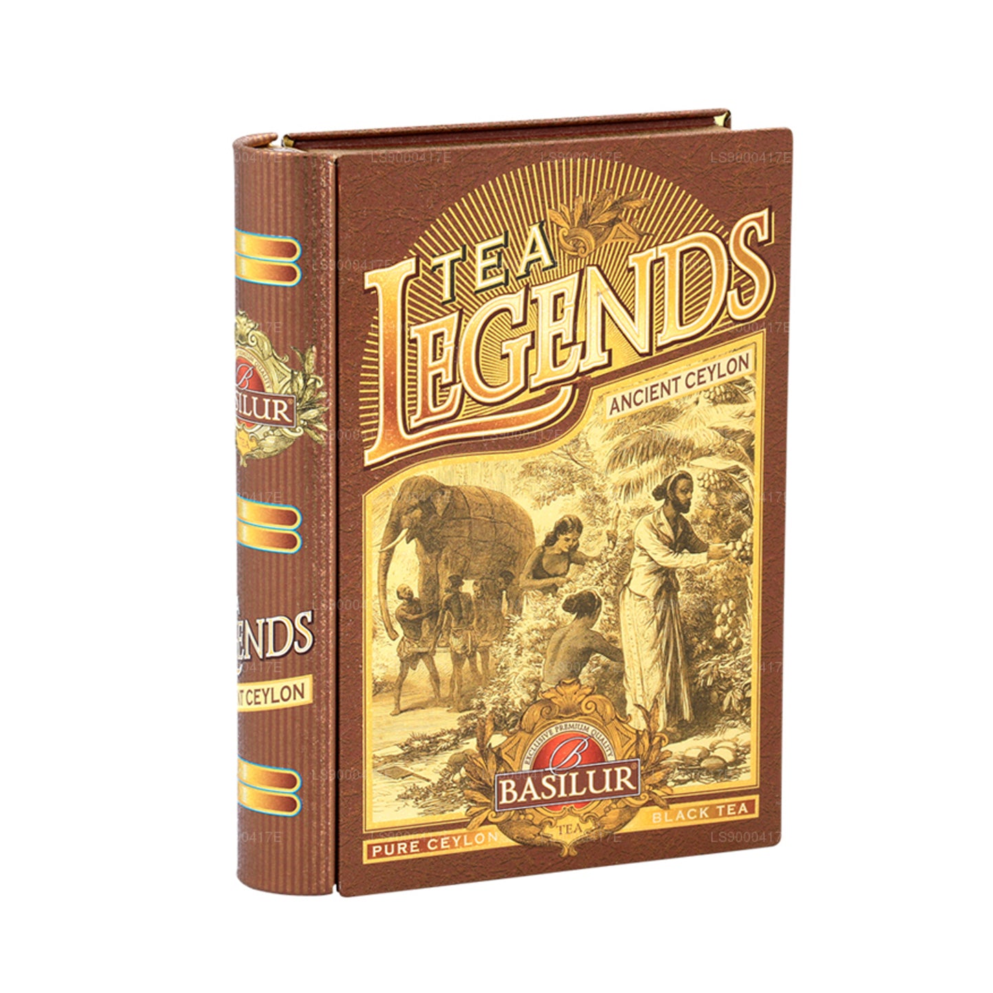 Basilur Tea Book "Tea Legends Ancient Ceylon" (100g) Caddy