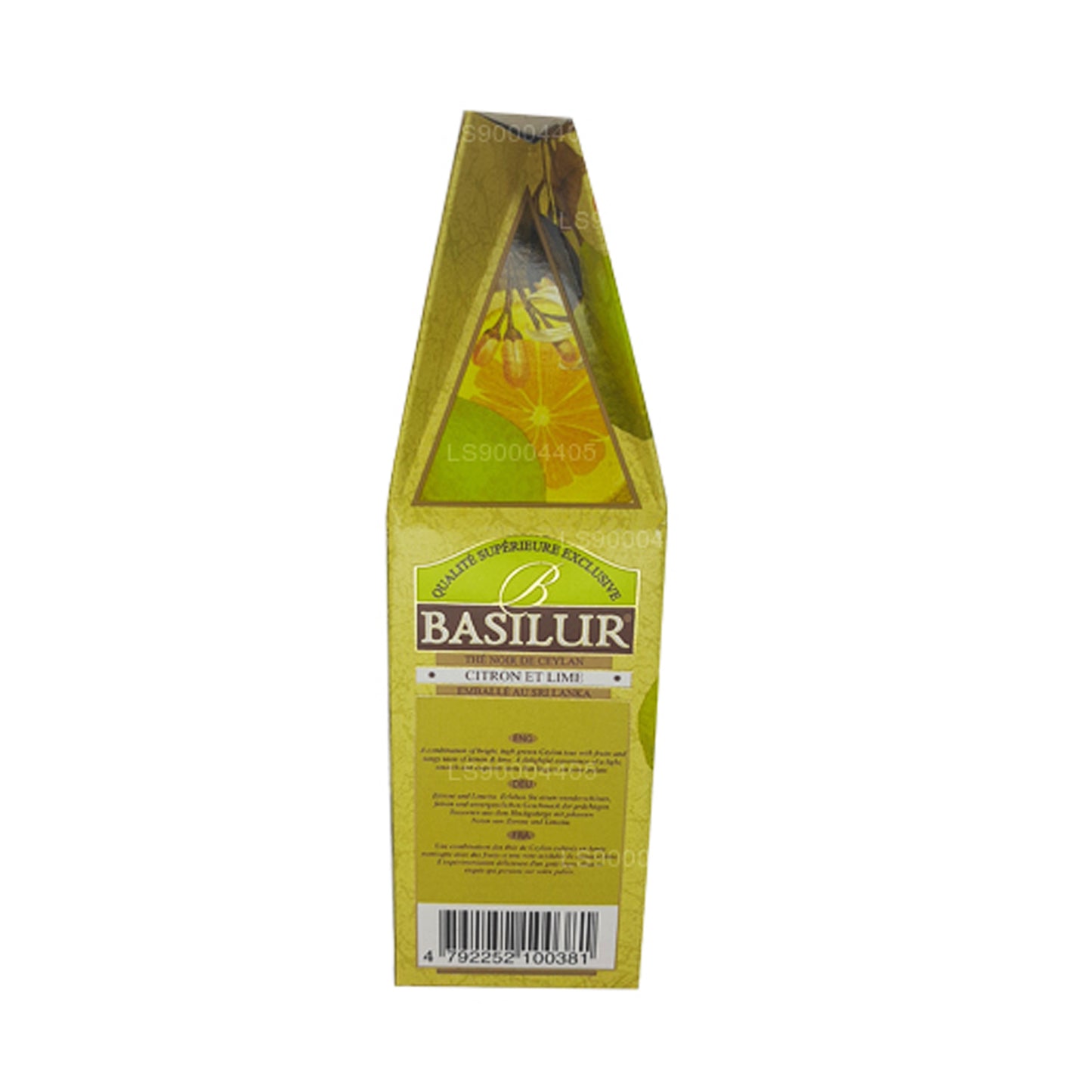 Basilur Lemon and Lime Ceylon Black Tea (100g)