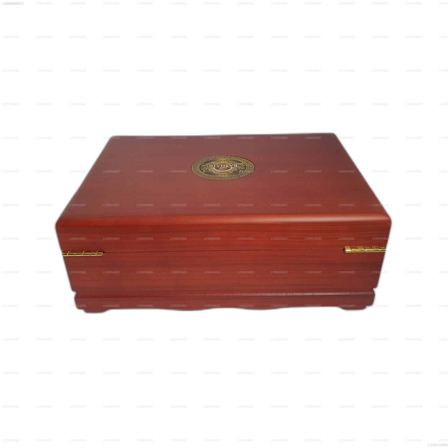 Basilur Executive Gifts puidust teekottide komplekt (235g) 120 teekotti