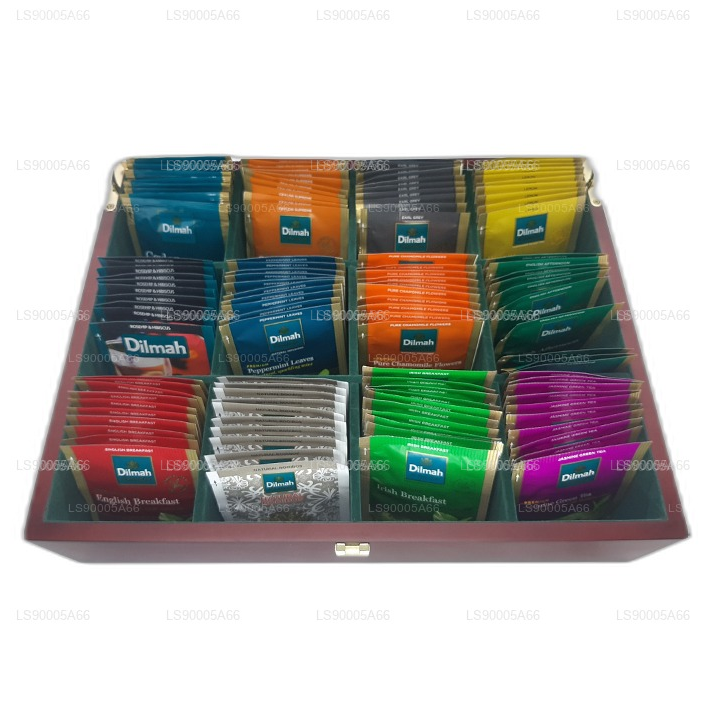 Dilmah Luxury Timber Presenter with Lid (12 Varieties)