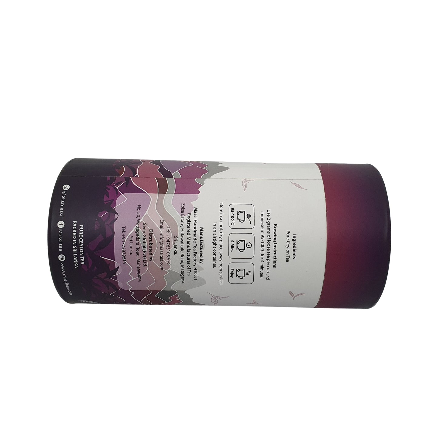 Massi Tee Single Estate Käsitööna Valminud Kange Must Tee (50g)