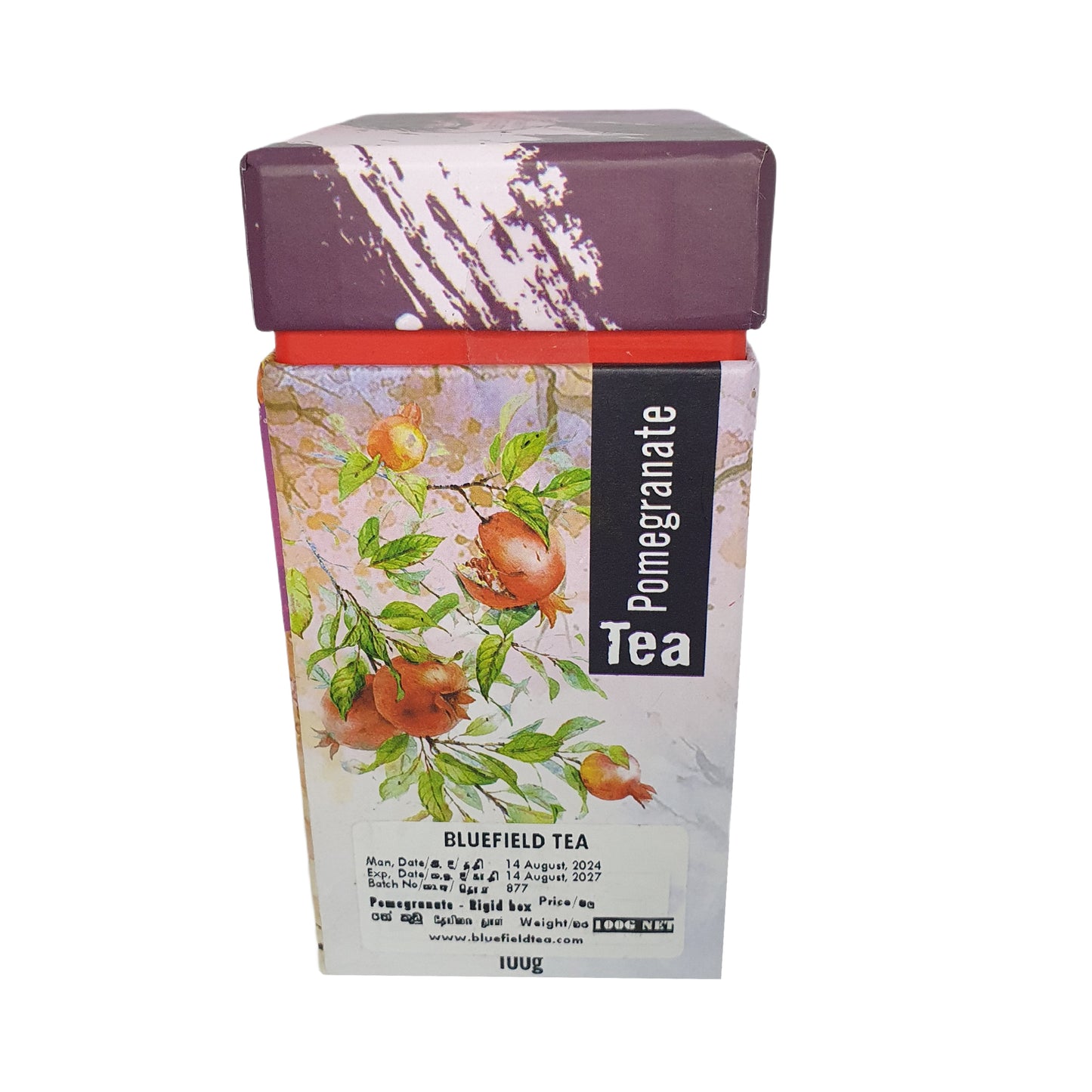 Bluefield Pomegranate Flavoured Tea (100g)