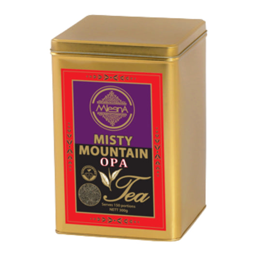 Mlesna Misty Mountain (O.P A) tee metallkarp (300g)