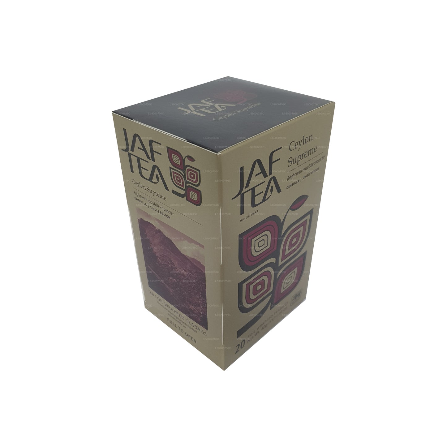 Jaf Tea Classic Gold Collection Ceylon Supreme Foil Envelop Tea Bag (40g)
