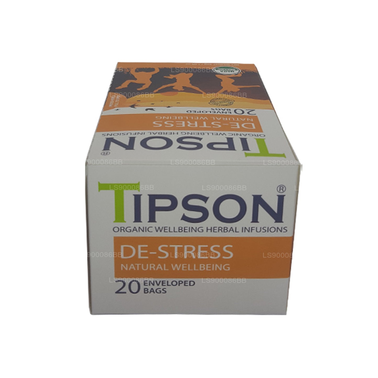 Tipson De-Stress Natural Wellbeing  (30g) 20 Enveloped Tea Bags