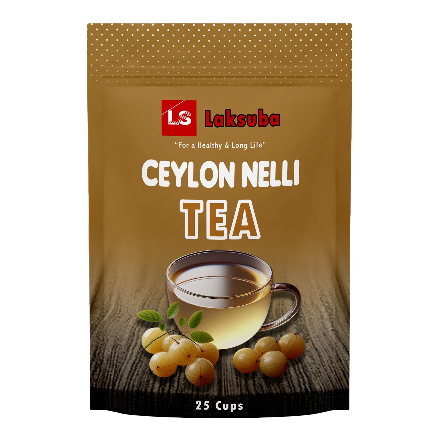 Laksuba Ceylon Nelli tee (37,5 g) 25 teekotti