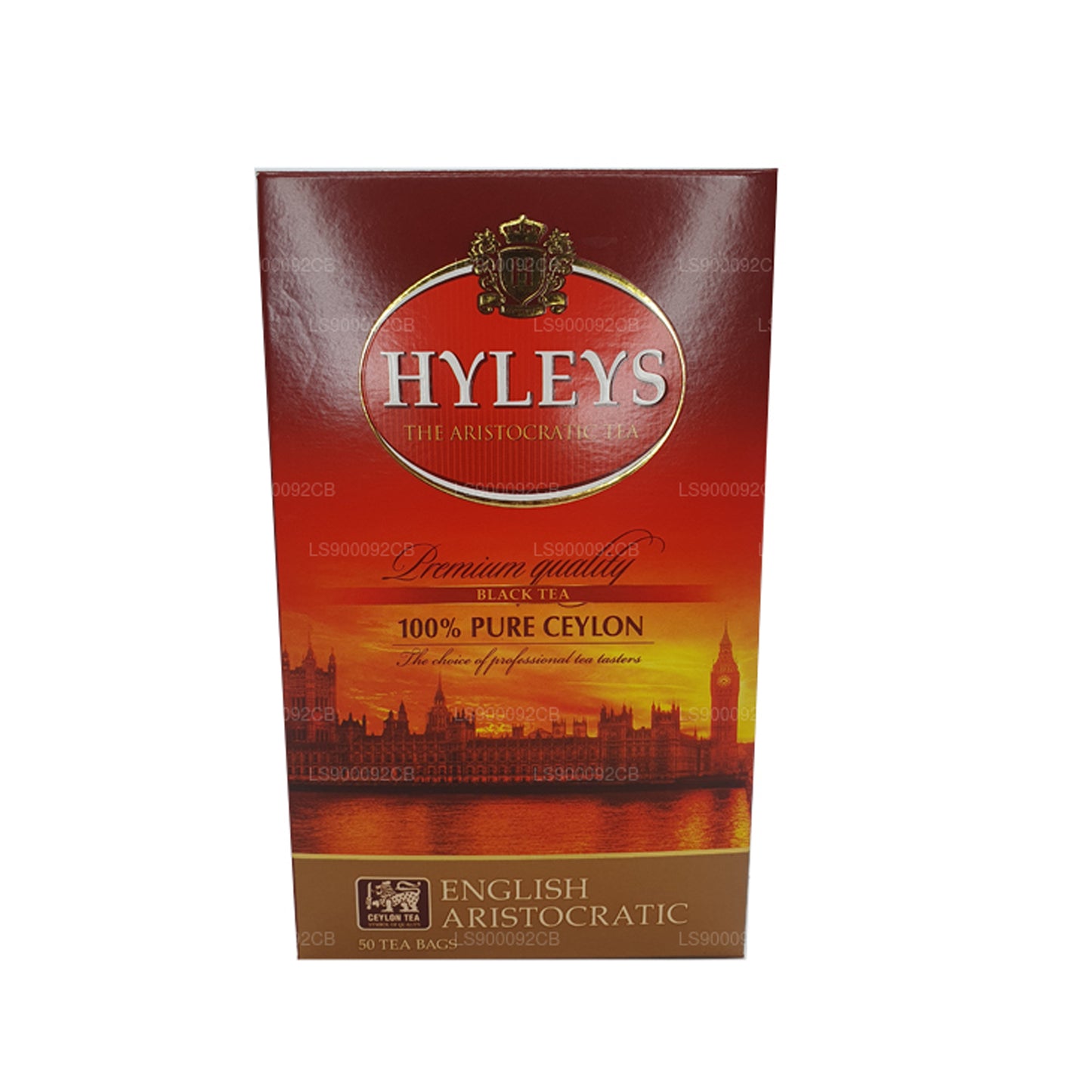 Hyleys Premium Quality Black Tea 50 Tea Bags (100g)