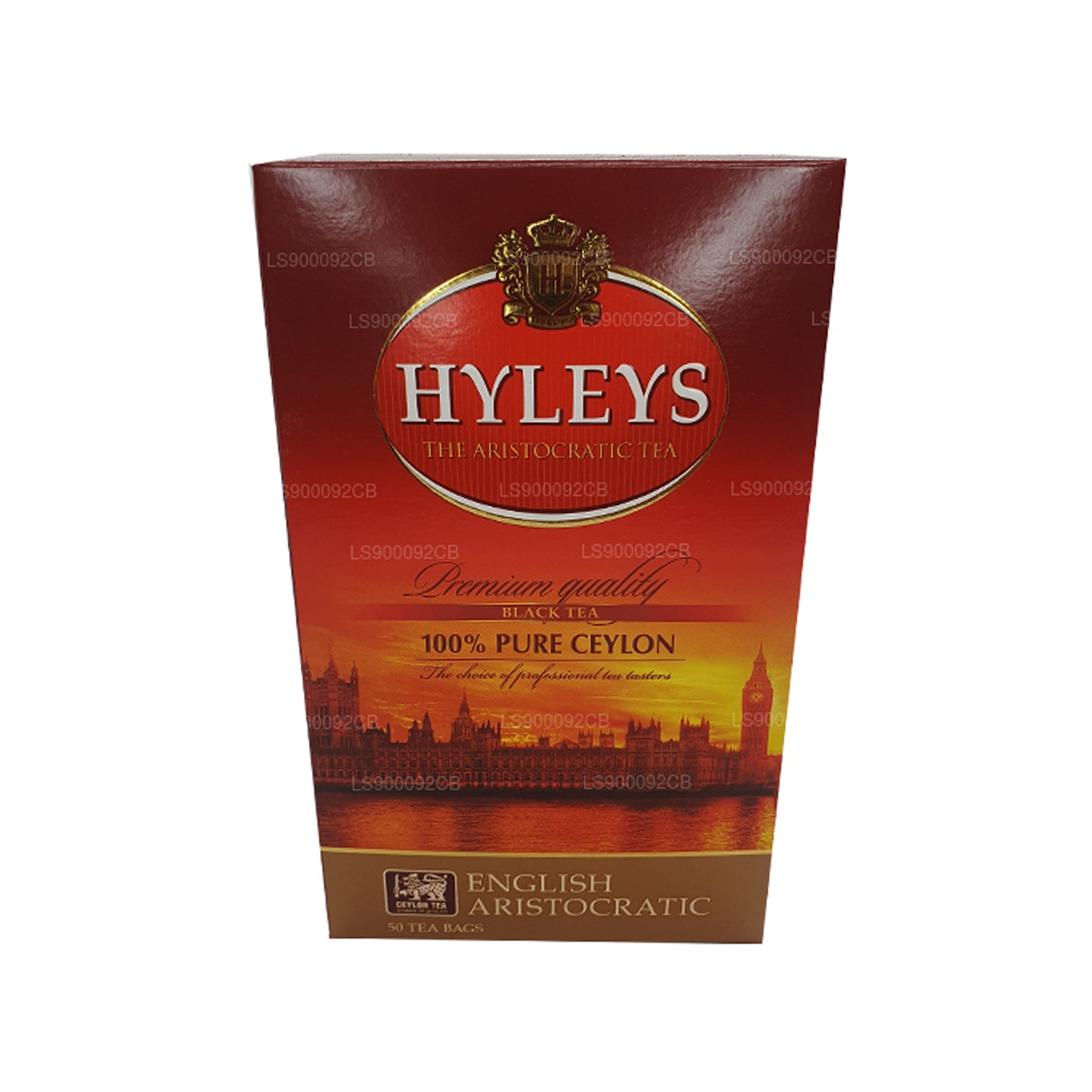 Hyleys Premium Quality Black Tea 50 Tea Bags (100g)