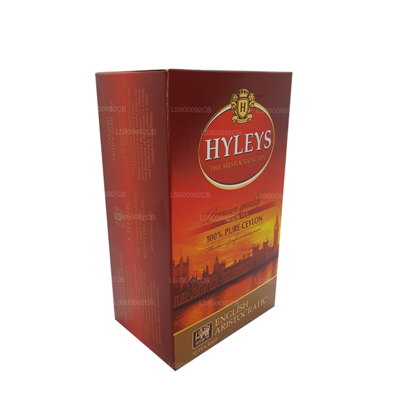 Hyleys Premium Quality Black Tea 50 Tea Bags (100g)