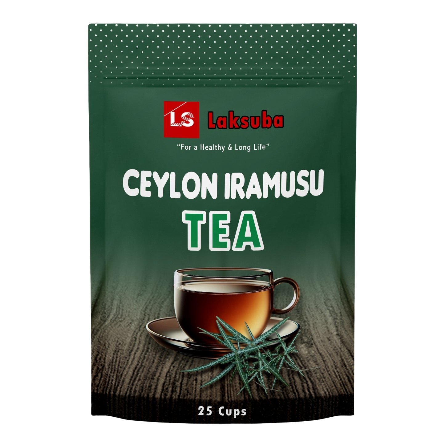 Laksuba Ceylon Iramusu tee (37,5 g) 25 teekotti