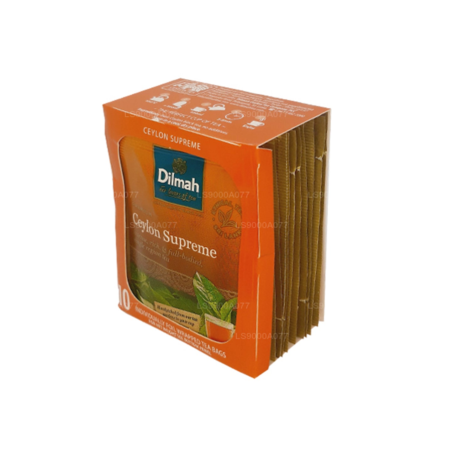 Dilmah Ceylon Supreme 10 Tea Bags (20g)