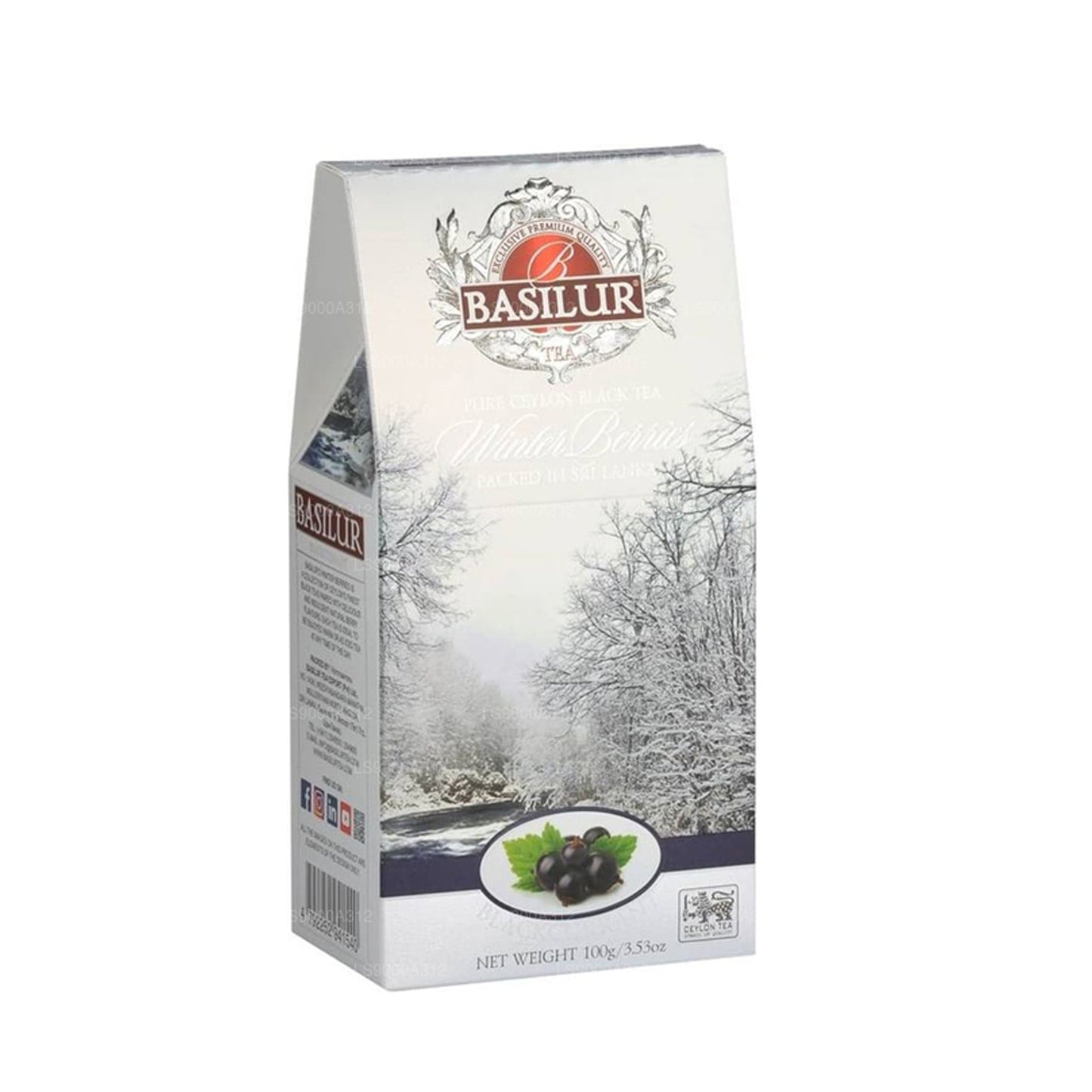 Basilur Winter Berries "Blackcurrant" (100g)