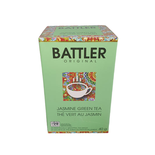 Battler Original jasmiini roheline tee (40g) 20 teekotti