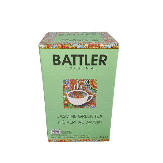 Battler Original jasmiini roheline tee (40g) 20 teekotti