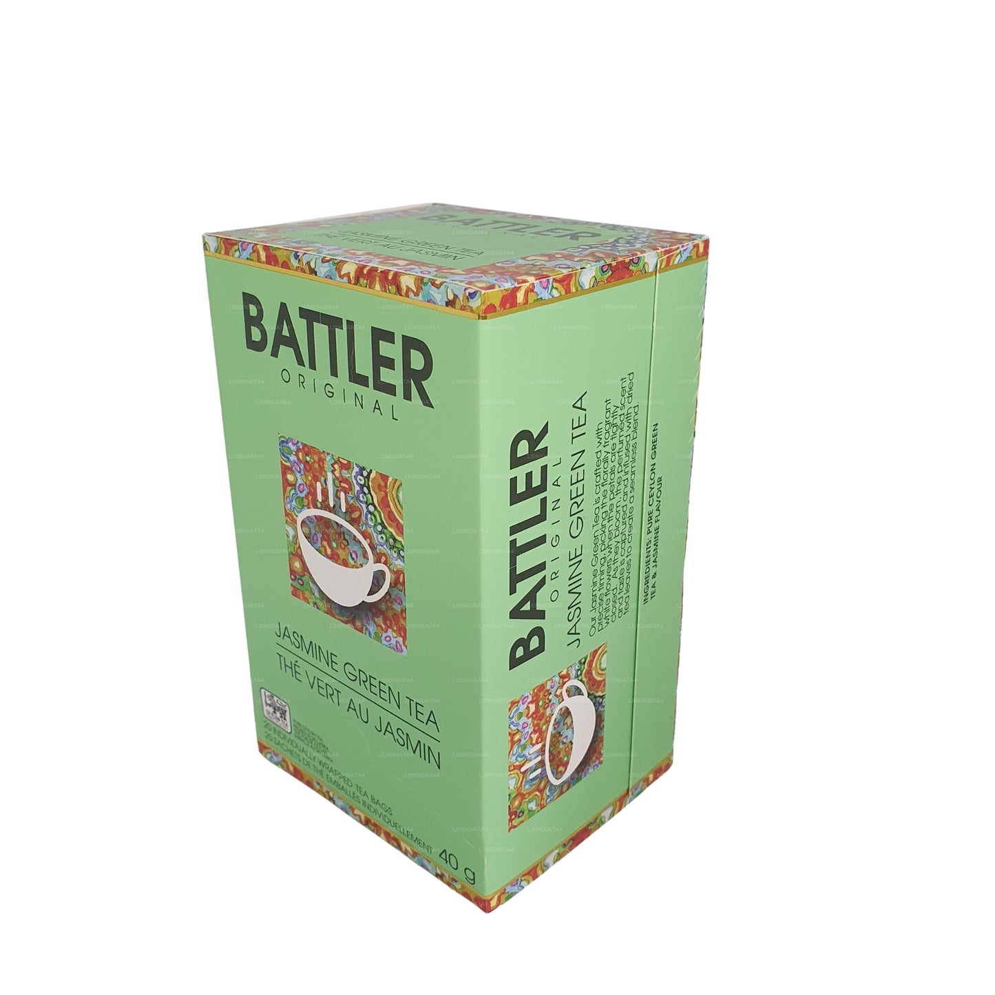 Battler Original jasmiini roheline tee (40g) 20 teekotti