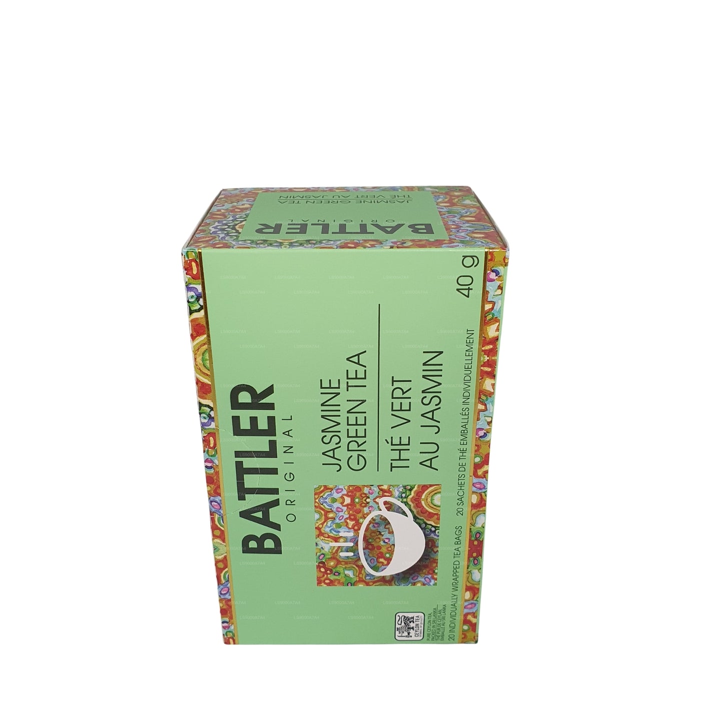 Battler Original jasmiini roheline tee (40g) 20 teekotti