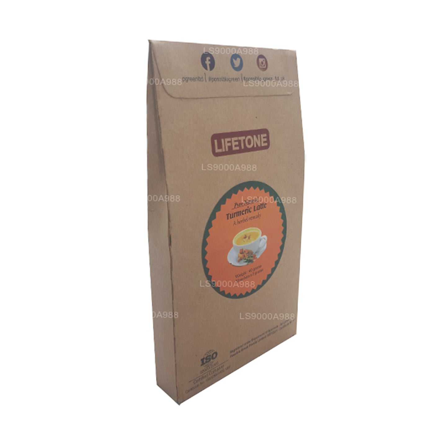 Lifetone Turmeric Latte (40g) 20 Tea bags