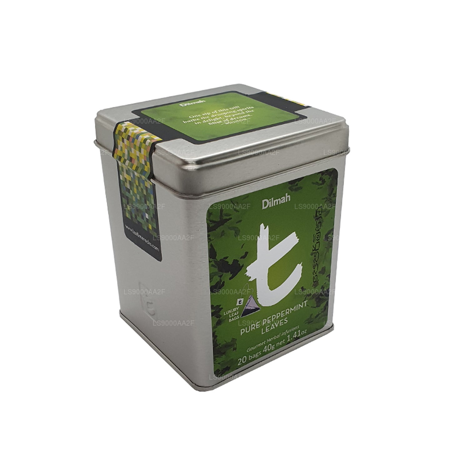 Dilmah t-Series Pure Peppermint Leaves (34g)