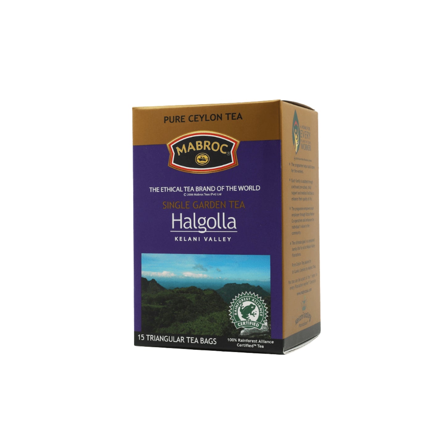 Mabroc Halgolla kolmnurkne tee (30g) 15 teekotti
