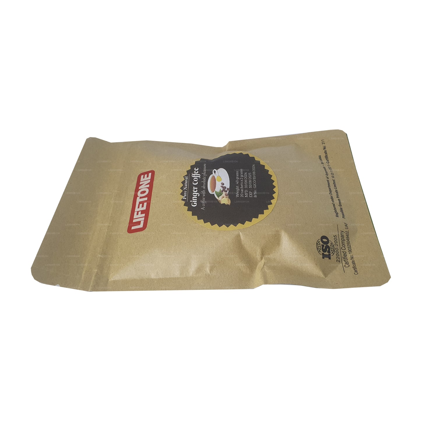 Lifetone Ginger Coffee (40g) 20 Tea Bags