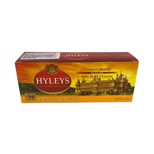 Hyleys Black English Breakfast Tea (37.5g) 25 Tea Bags