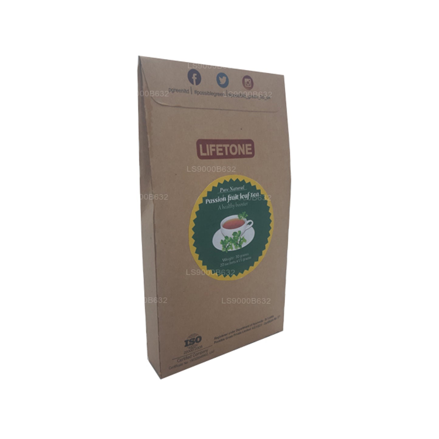 Lifetone Passion Fruit Leaf Tea (30g)