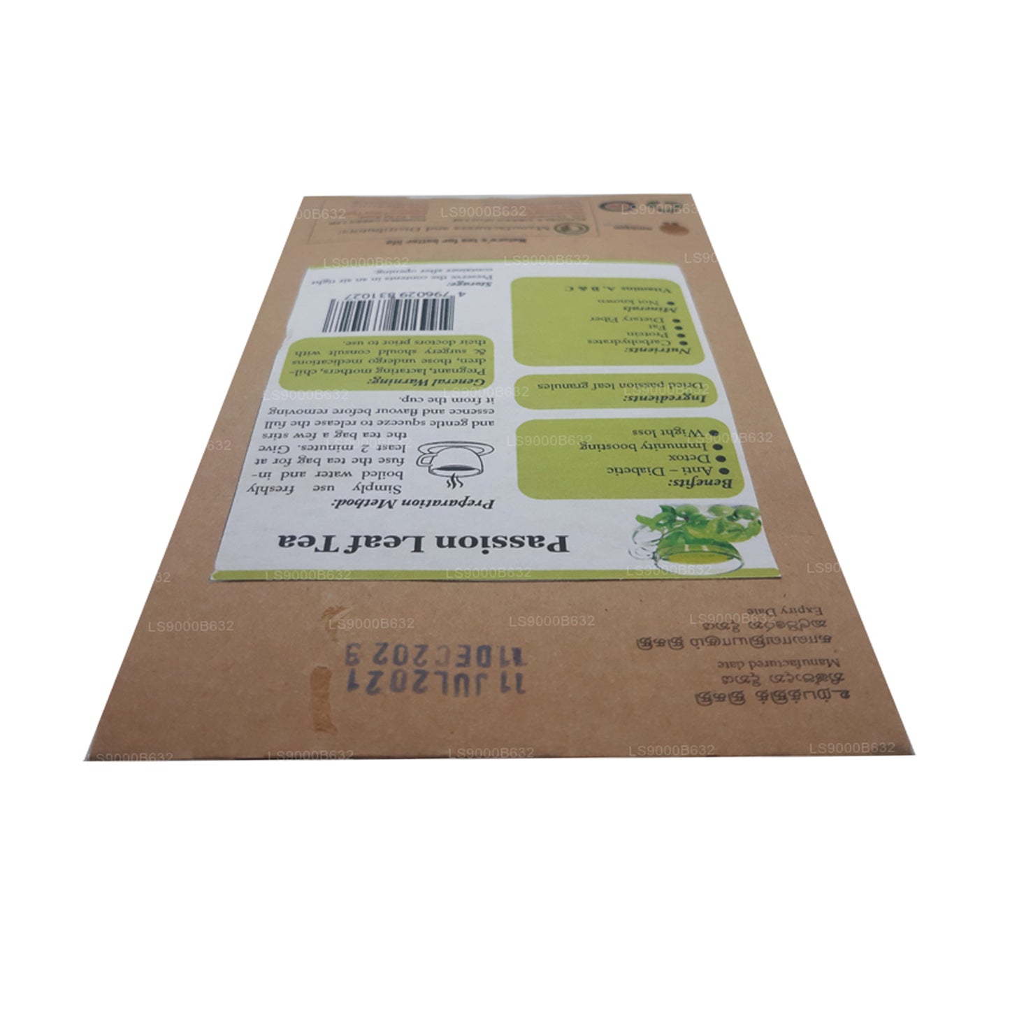 Lifetone Passion Fruit Leaf Tea (30g)