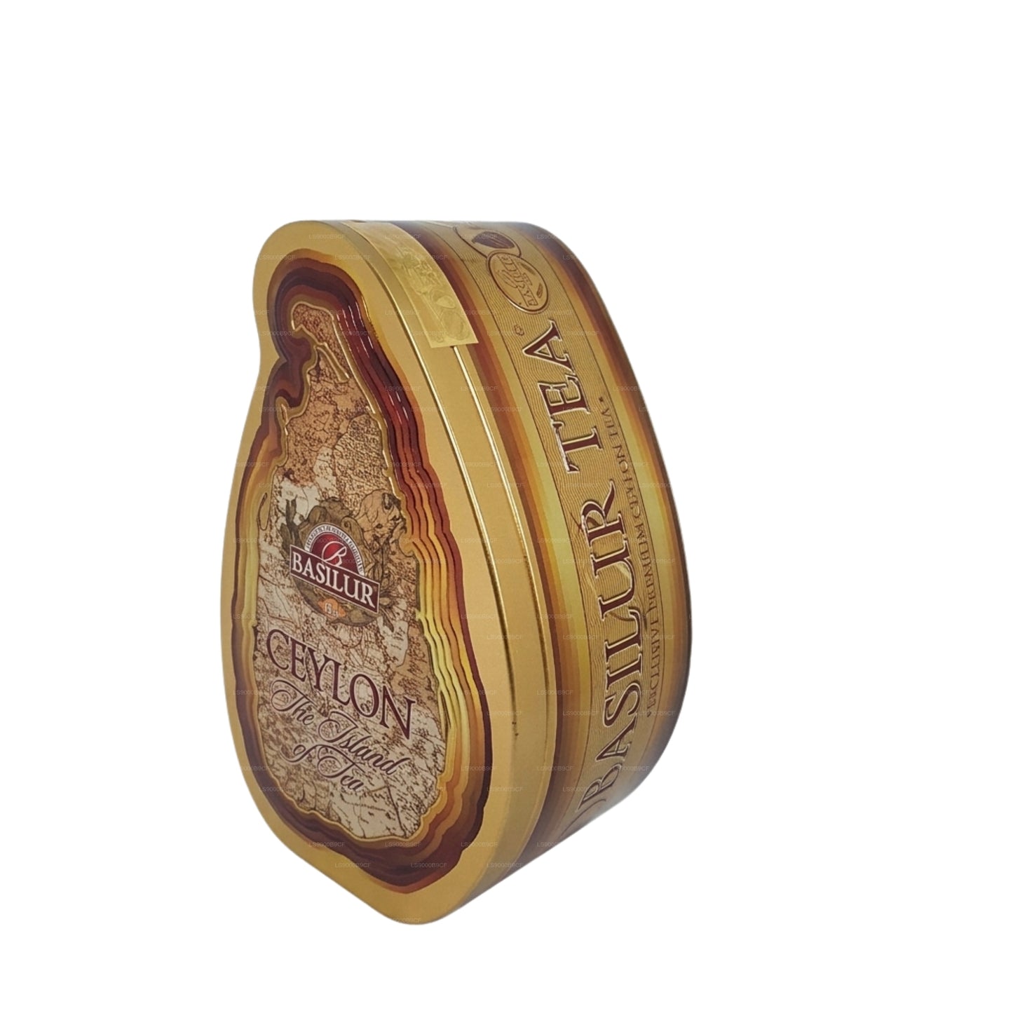 Basilur Island of Tea Gold Tea Caddy (100g)