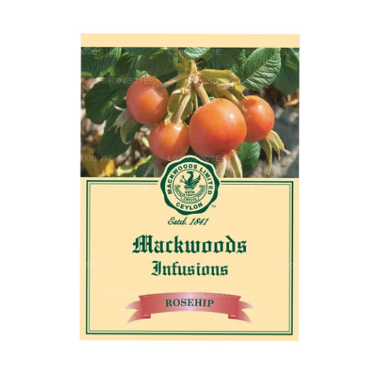 Mackwoods Rosehip Herbal Infusion In 25 Enveloped Bags (50g)