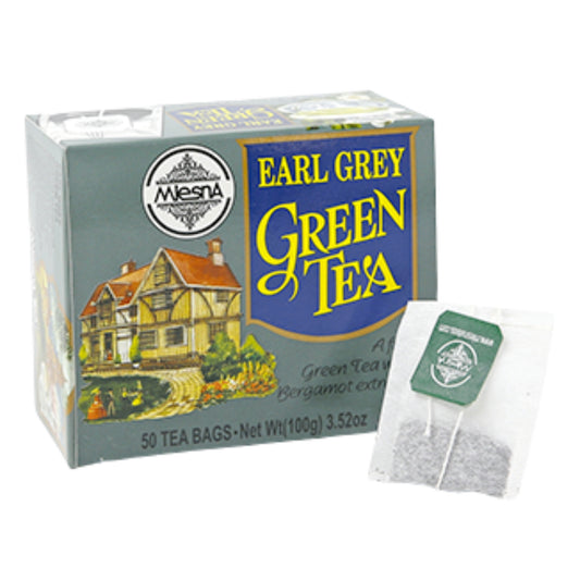 Mlesna Earl Grey roheline tee (100g) 50 teekotti