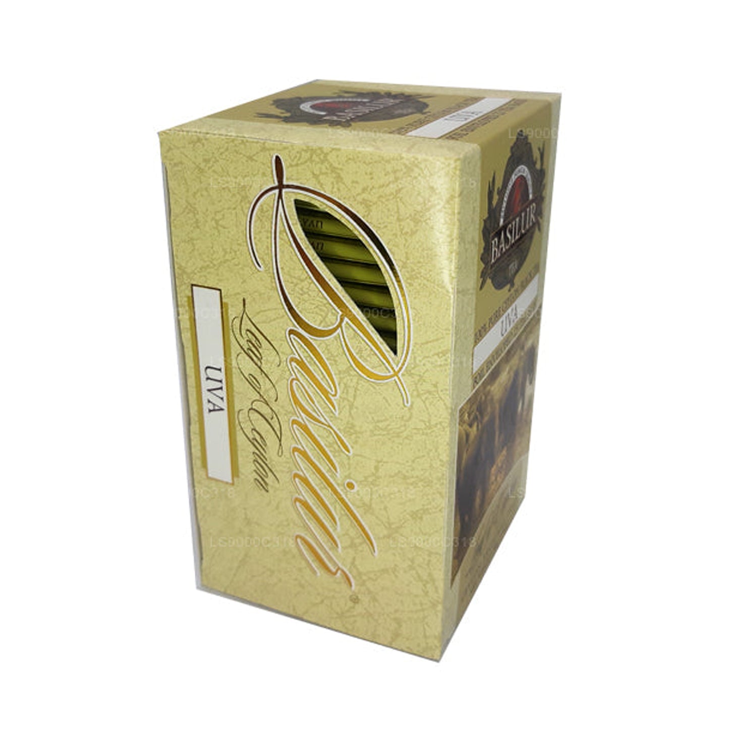 Basilur Leaf of Ceylon "Uva" Pure Black Tea (50g) 25 Tea Bags