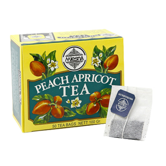 Mlesna virsiku-aprikoositee (100g) 50 teekotti