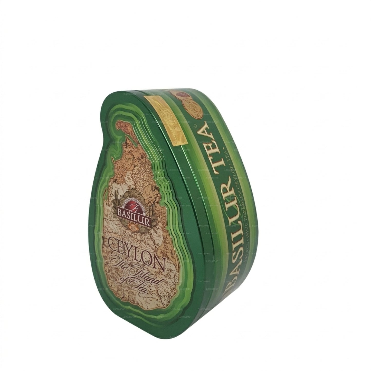 Basilur Island of Tea "Green" (100g) Caddy