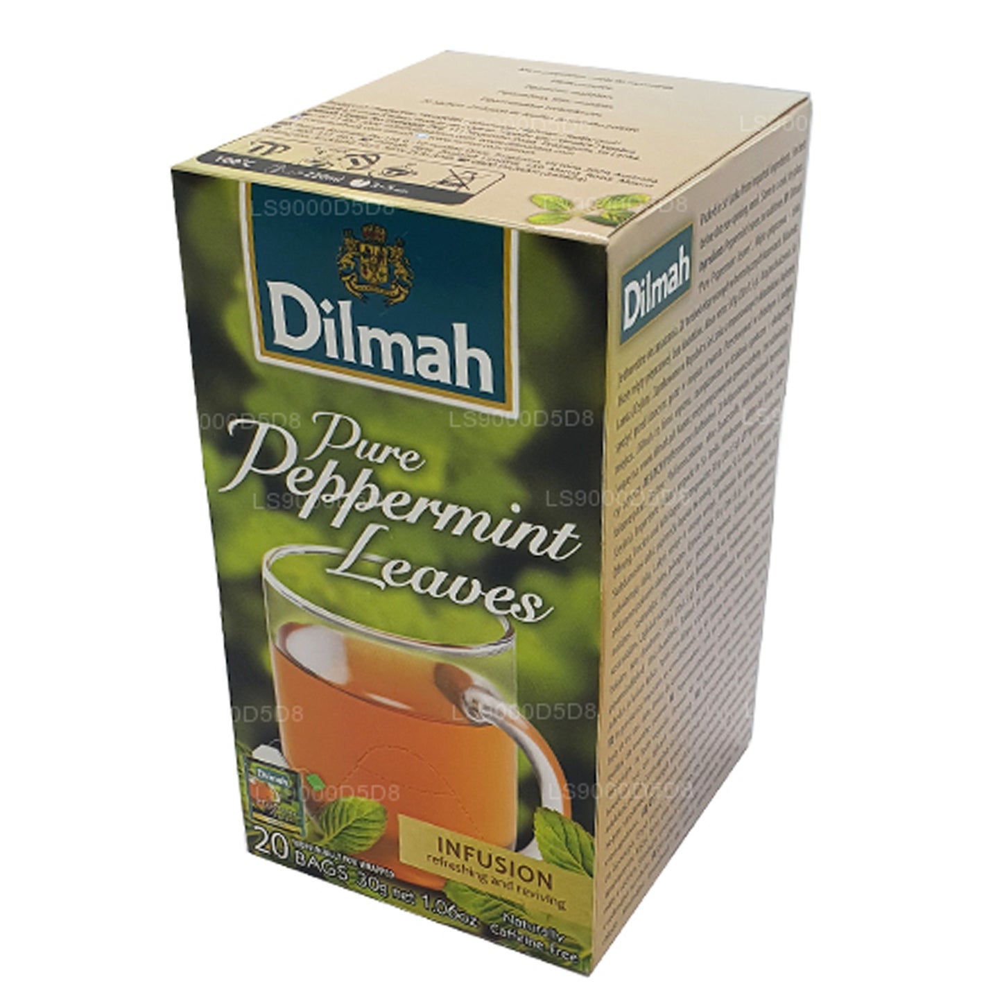 Dilmah Pure Peppermint Leaves (30g) 20 Tea Bags
