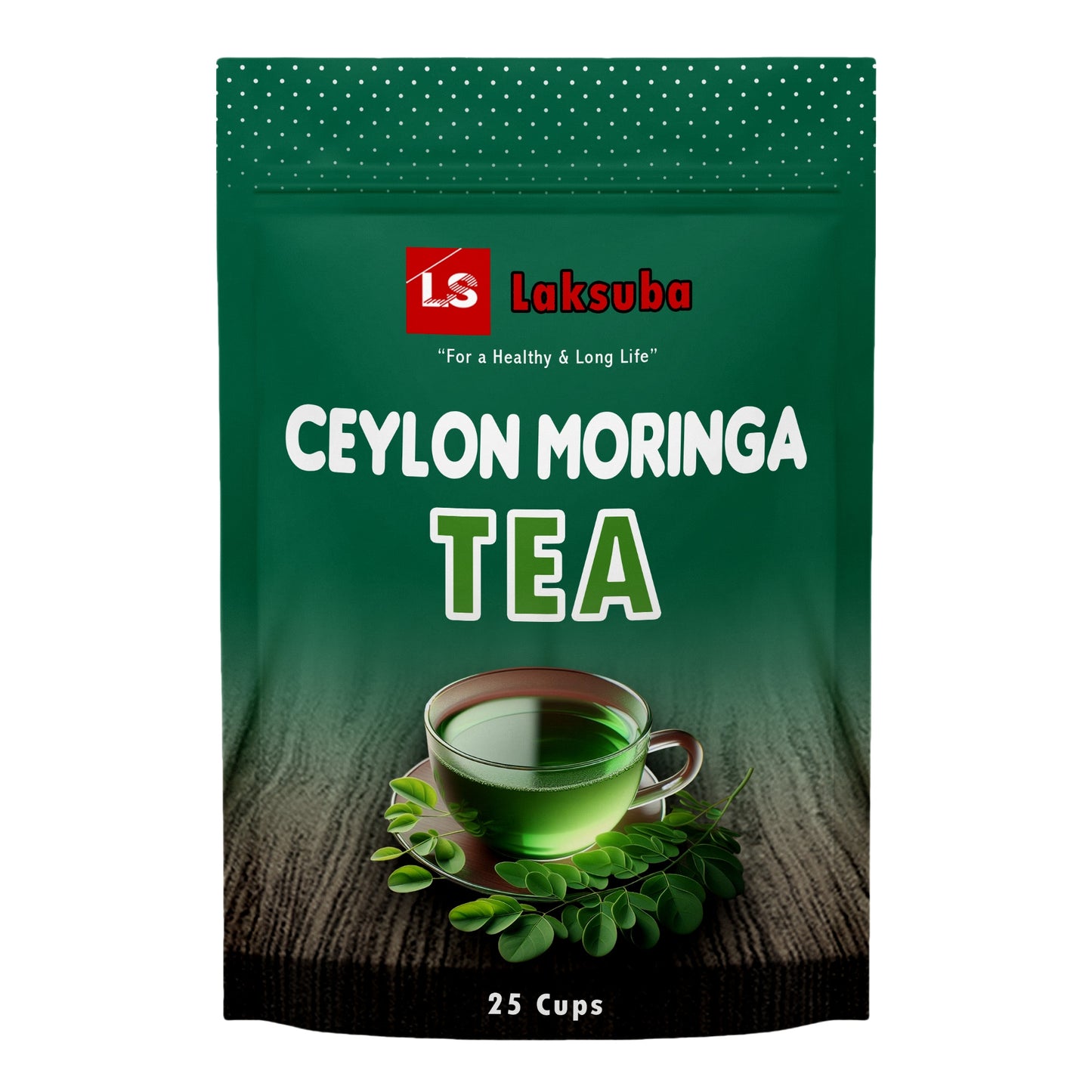 Laksuba Ceyloni moringa tee (37,5 g) 25 teekotti