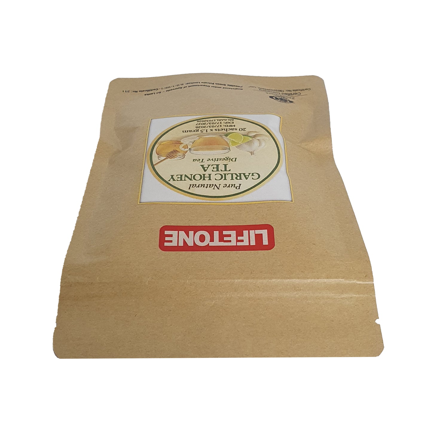 Lifetone Garlic Honey Tea (40g) 20 Tea Bags