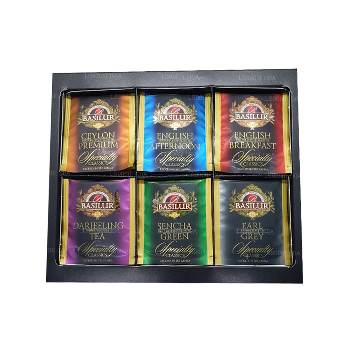 Basilur Giftbox Assorted Specialty Classics (115g) 60 Enveloped Tea Bags