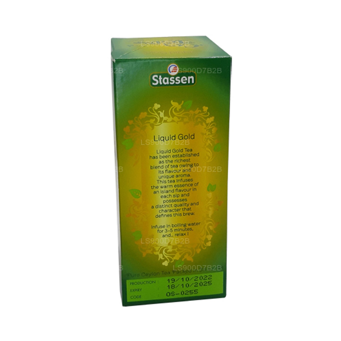Stassen Liquid Gold Tea (50g) 25 Tea Bags