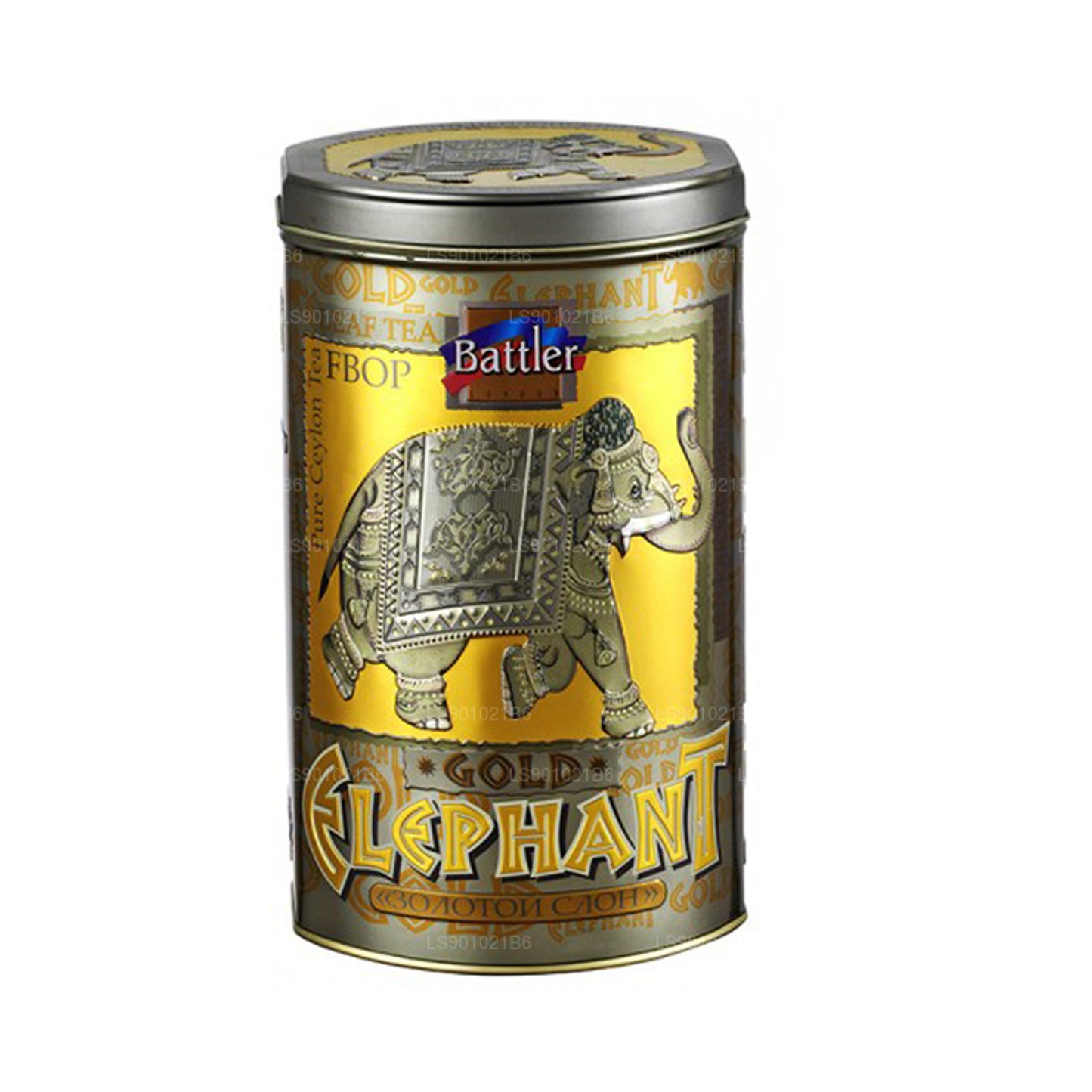 Battler Gold Elephant (400g) Tin Caddy