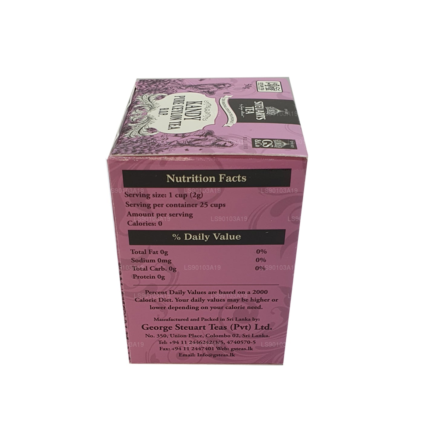 George Steuart Kandy BOP Lehetee (50g)