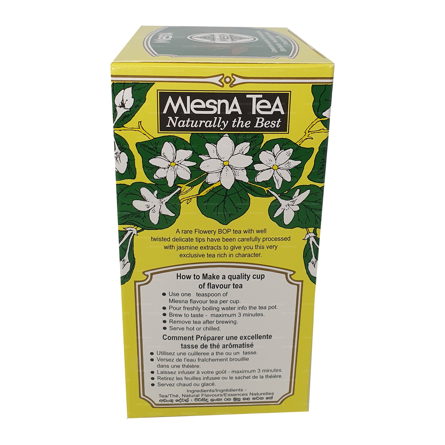 Mlesna Jasmine Flavored Loose Green Tea (200g)