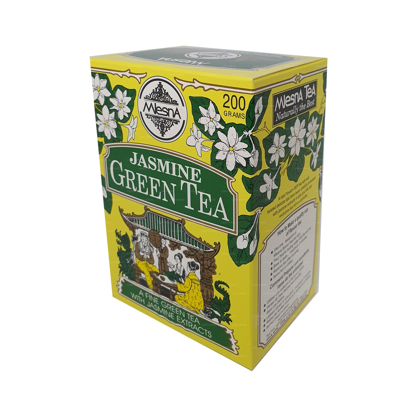 Mlesna Jasmine Flavored Loose Green Tea (200g)
