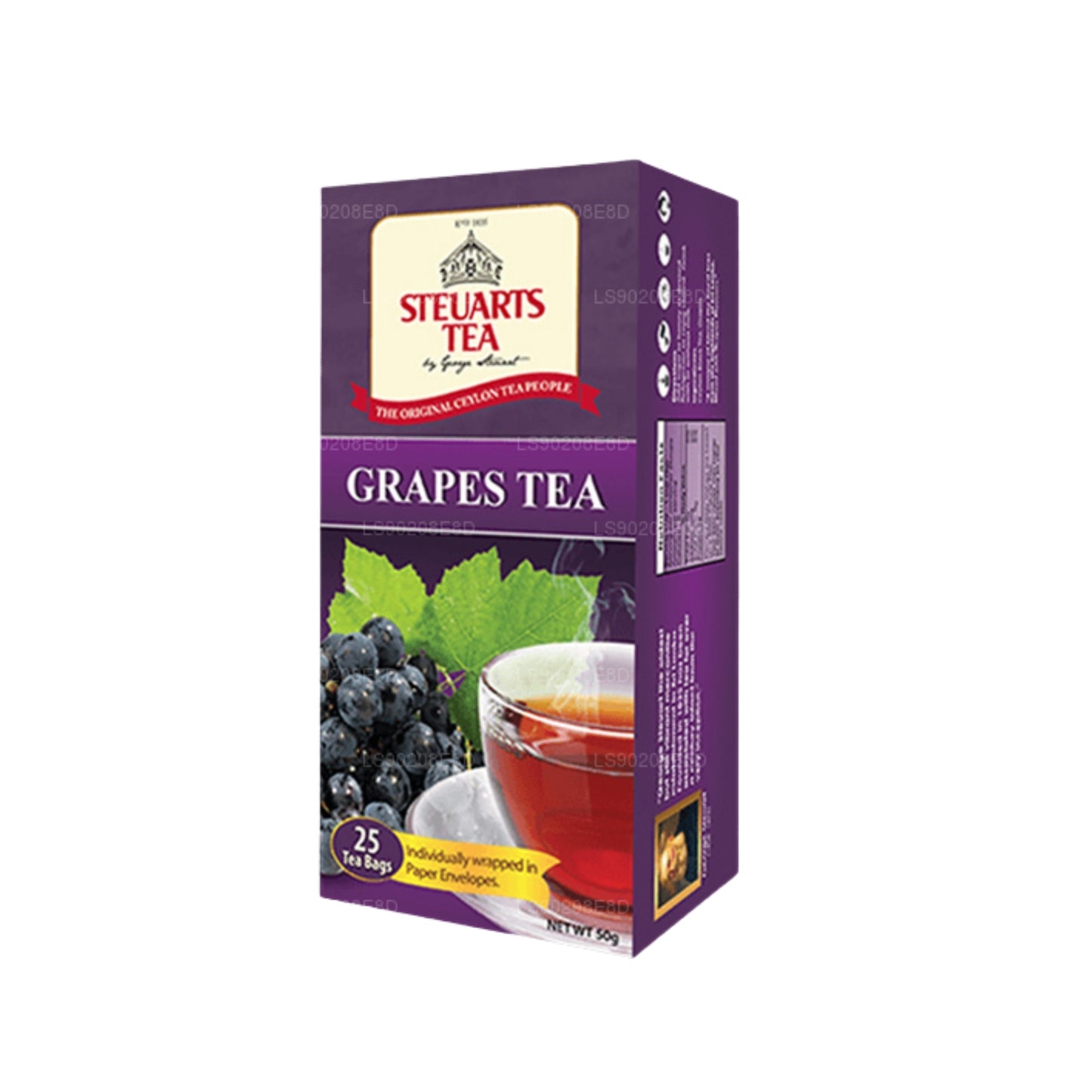 George Steuart viinamarjatee (50g) 25 Teekotti