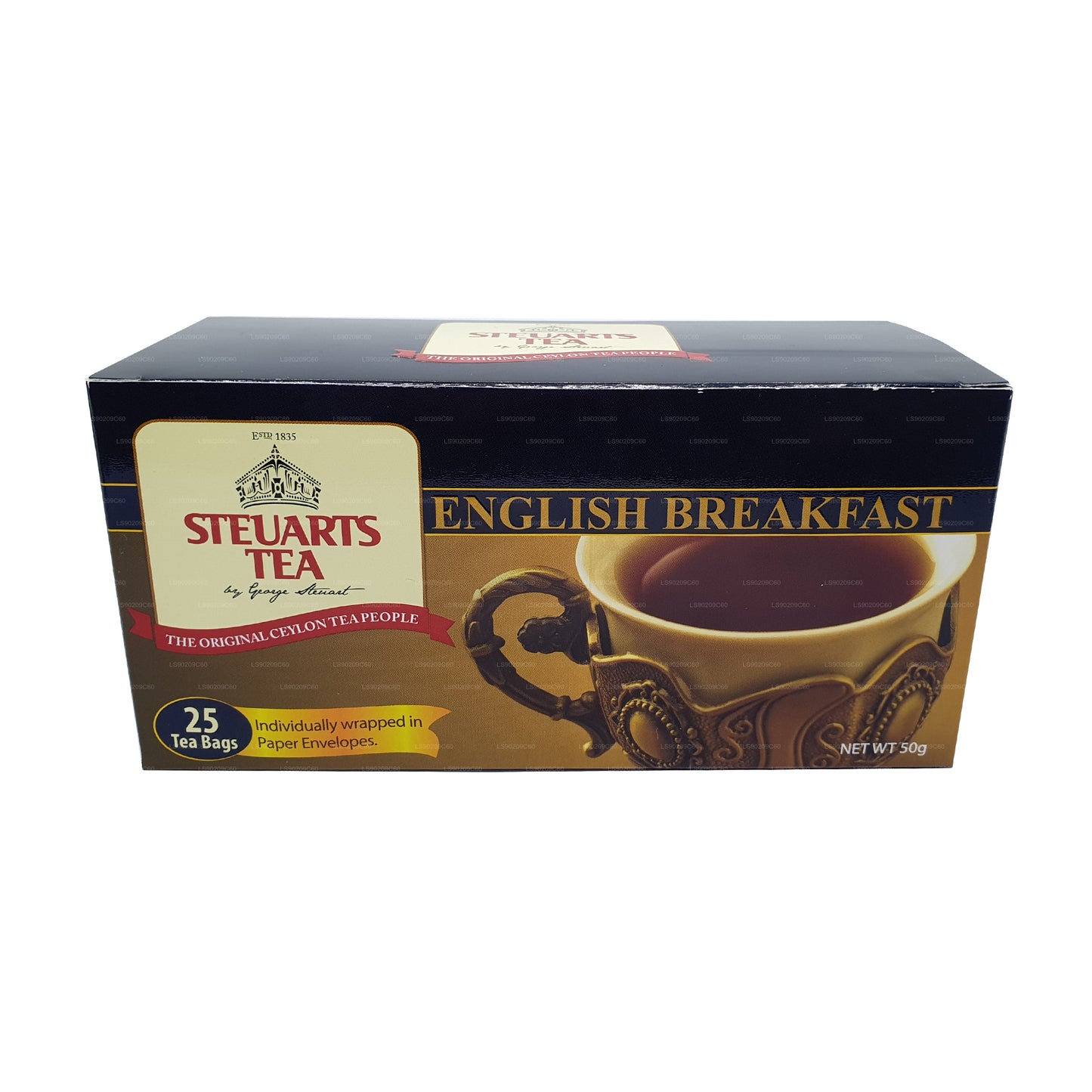 George Steuarts English Breakfast Tea (50g) 25 Tea Bags