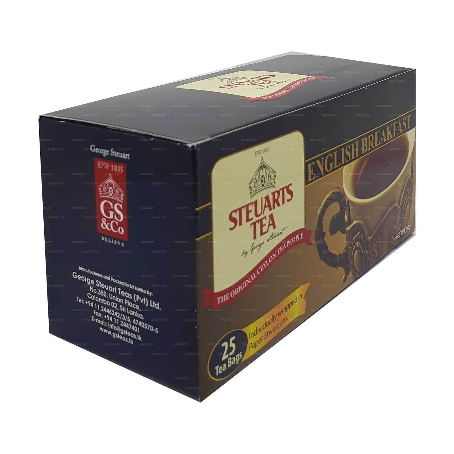 George Steuarts English Breakfast Tea (50g) 25 Tea Bags