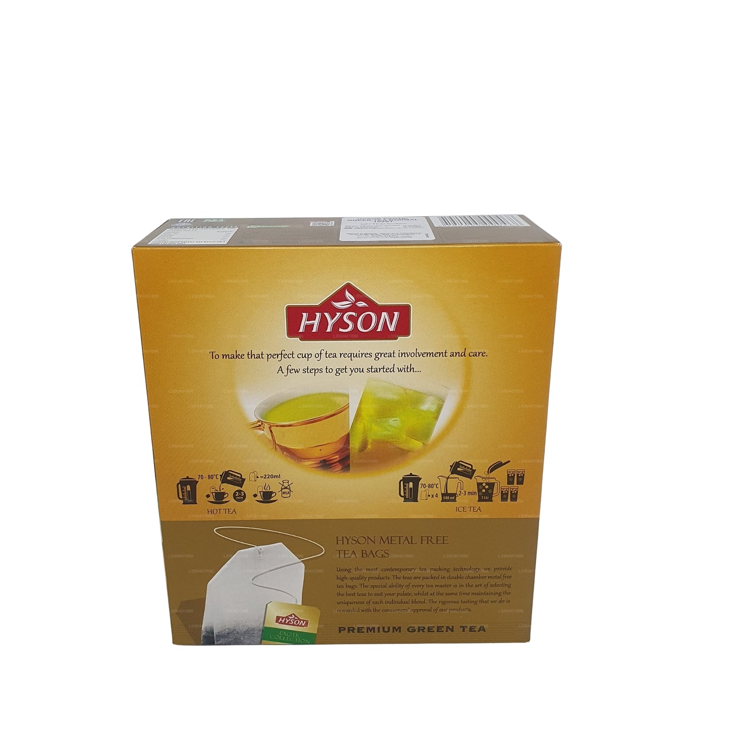 Hyson Exotic Green Tea (200g) 100 Tea Bags