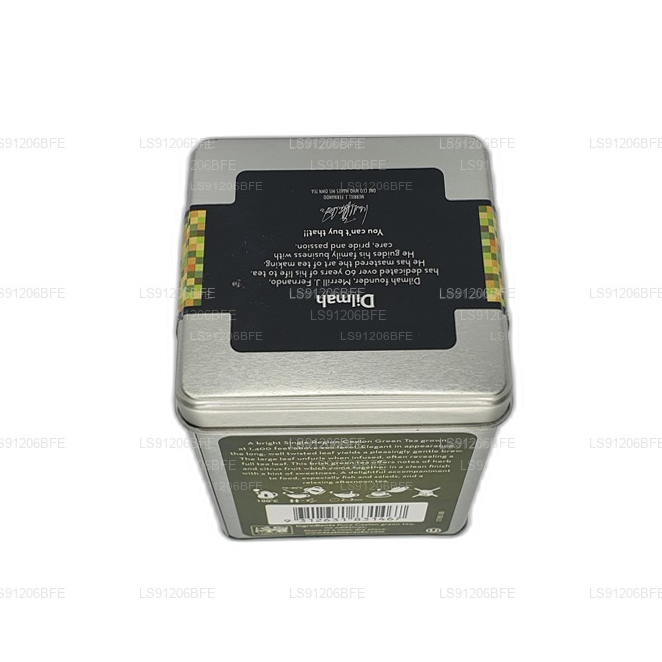 Dilmah t-Series Ceylon Young Hyson Green Leaf Tea (85g) caddy
