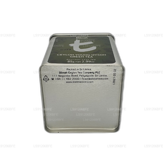 Dilmah t-Series Ceylon Young Hyson Green Leaf Tea (85g) caddy